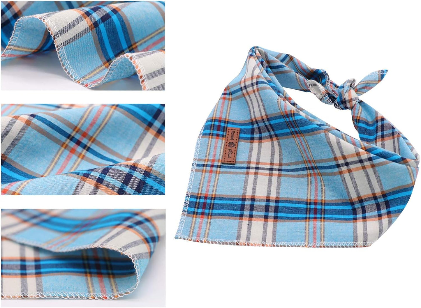 Dog Bandana for Small Medium Large Dogs, Cat Dog Kerchief Dog Triangle Bibs Scarf for Girl or Boy